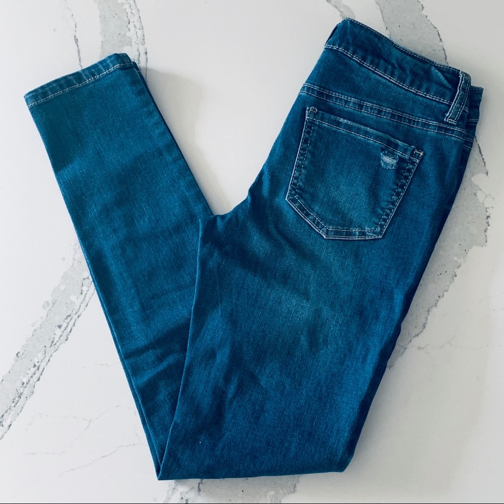 Crown & Ive Rhinestone Skinny Jeans 12 NWT